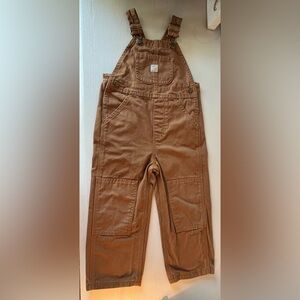 Carhartt Toddler 3T Brown Overalls